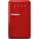 SMEG Frigorífico 1 puerta  FAB10HRRD6. Cíclico. Rojo. Clase E